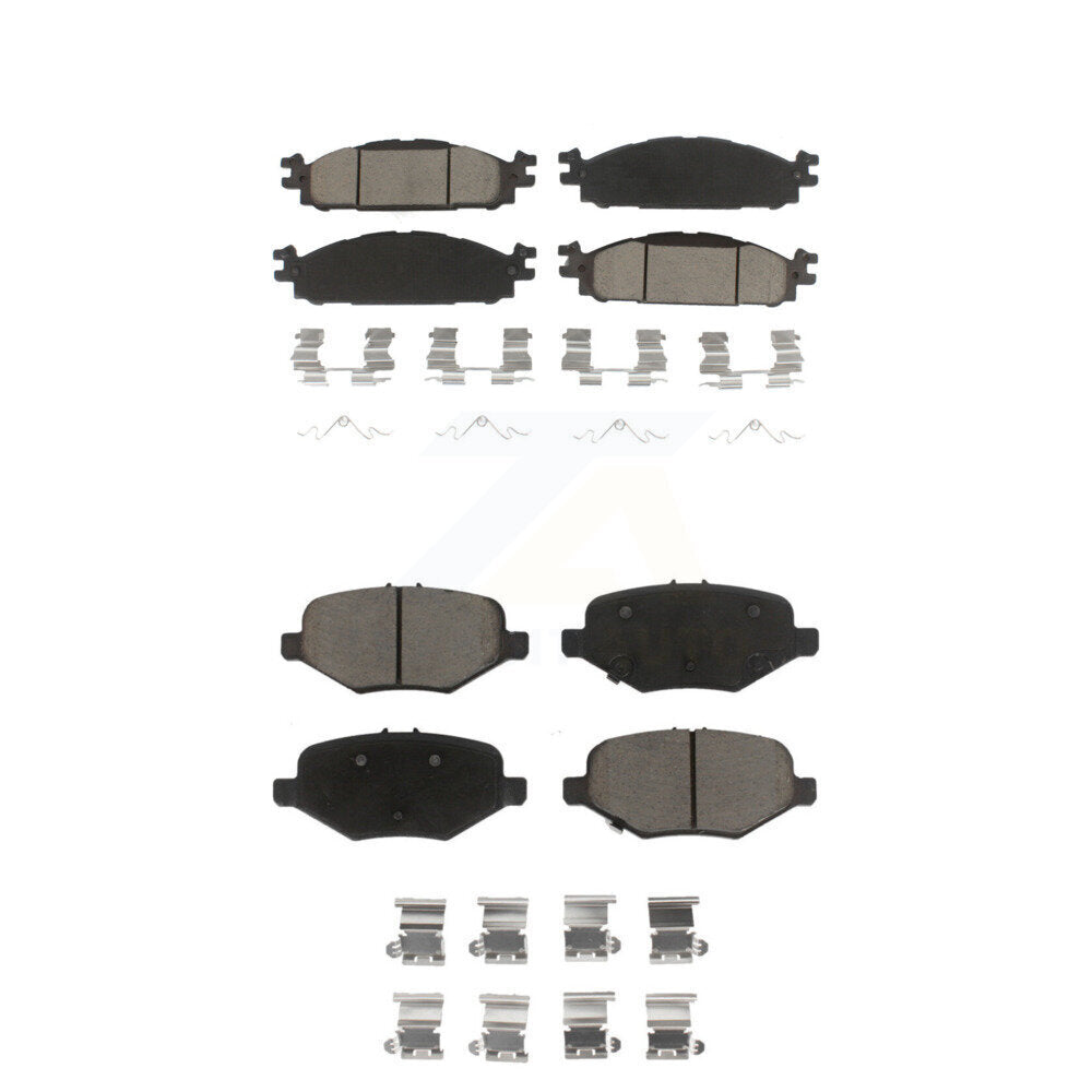 Kit de plaquettes de frein en céramique avant et arrière, pour Ford Explorer 15 sans frein robuste