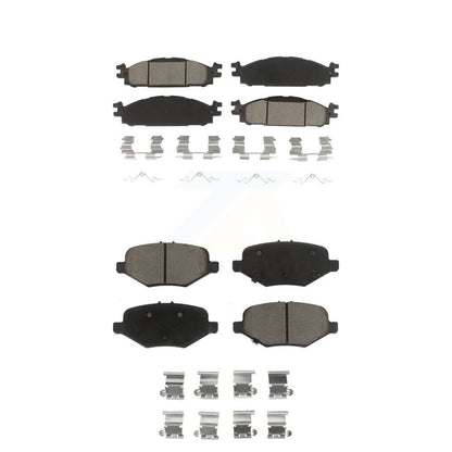 Kit de plaquettes de frein en céramique avant et arrière, pour Ford Explorer 15 sans frein robuste