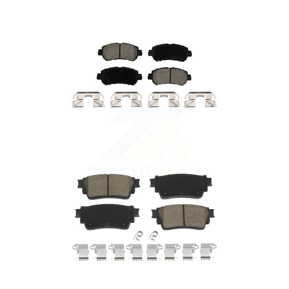 Kit de plaquettes de frein en céramique avant et arrière, pour freins arrière à tambour Nissan kick 2021 – 2023