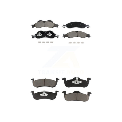 Kit de plaquettes de frein en céramique avant et arrière, pour Ford Expedition Lincoln Navigato 2007 – 2009