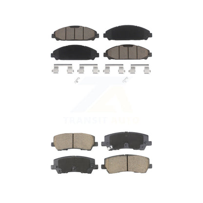Kit de plaquettes de frein en céramique avant et arrière pour Ford Mustang 5.0L 2021 KCX-100593