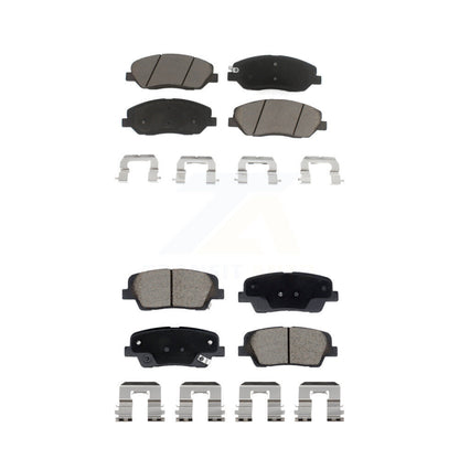 Kit de plaquettes de frein en céramique avant et arrière, pour Hyundai Santa Fe XL 3,3l 2013 – 2016