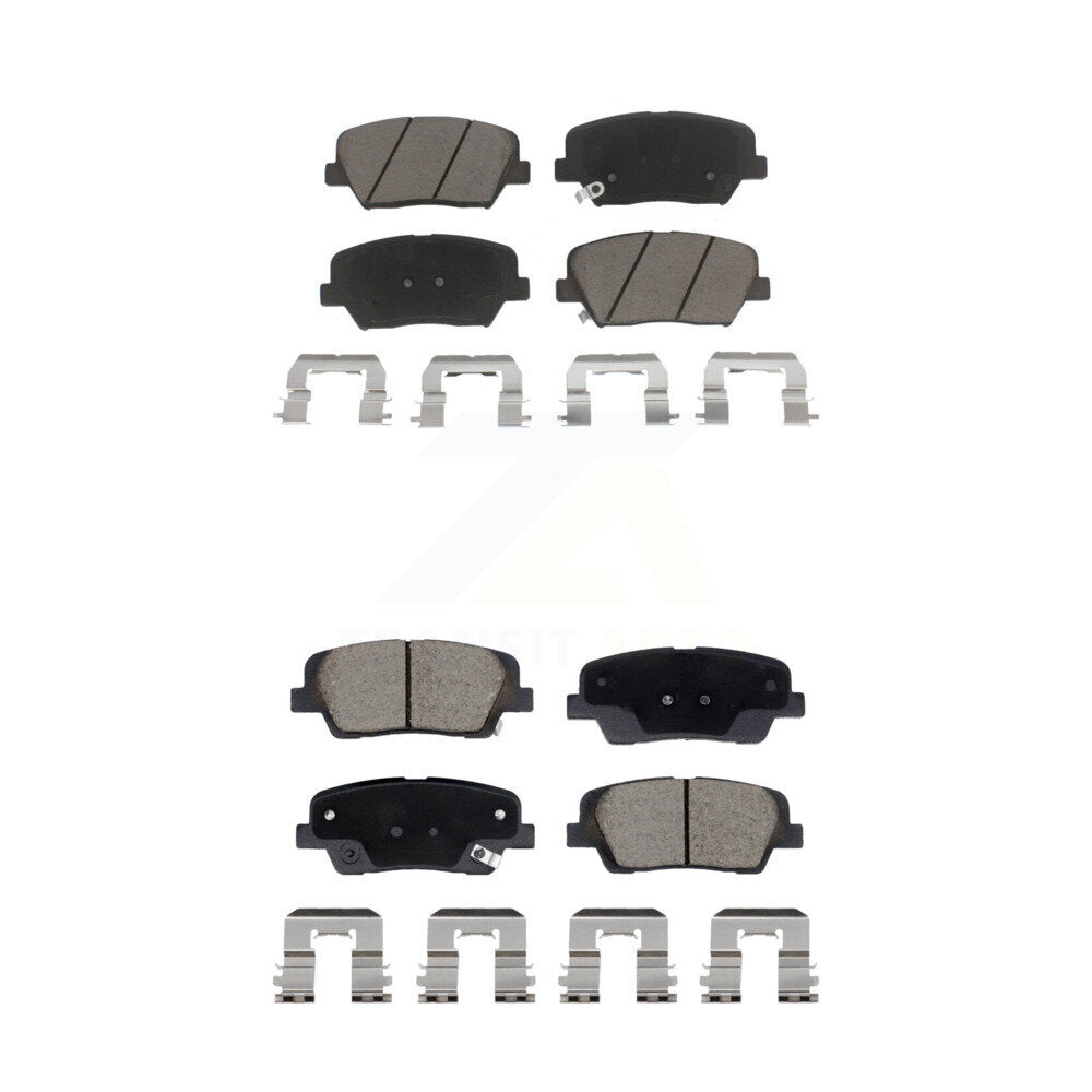 Kit de plaquettes de frein en céramique avant et arrière, pour Hyundai Santa Fe Sport Kia Sorento