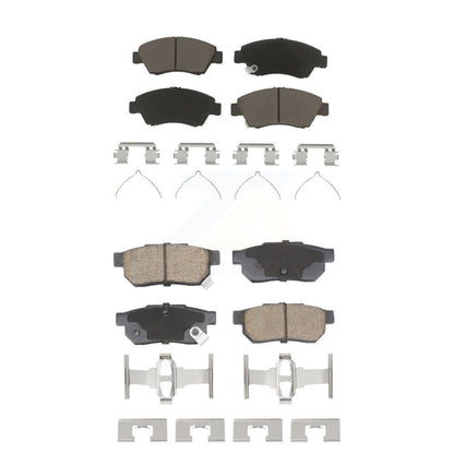 Kit de plaquettes de frein en céramique avant et arrière, pour Honda Fit Civic del Sol KCX-100607