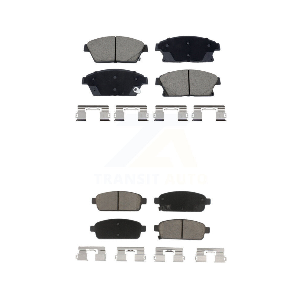 Kit de plaquettes de frein en céramique avant et arrière, pour Chevrolet Cruze Buick Trax Encore Verano
