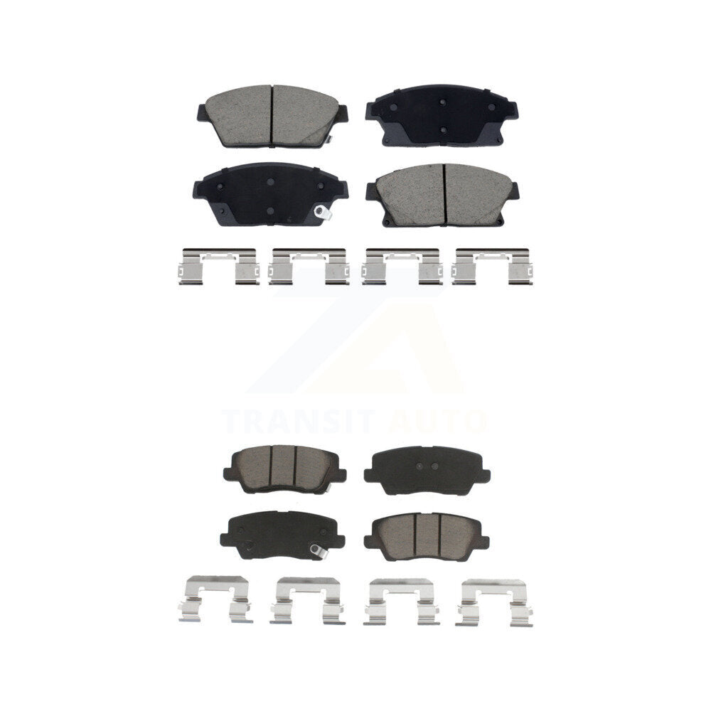 Kit de plaquettes de frein en céramique avant et arrière, pour Cadillac ATS KCX-100611