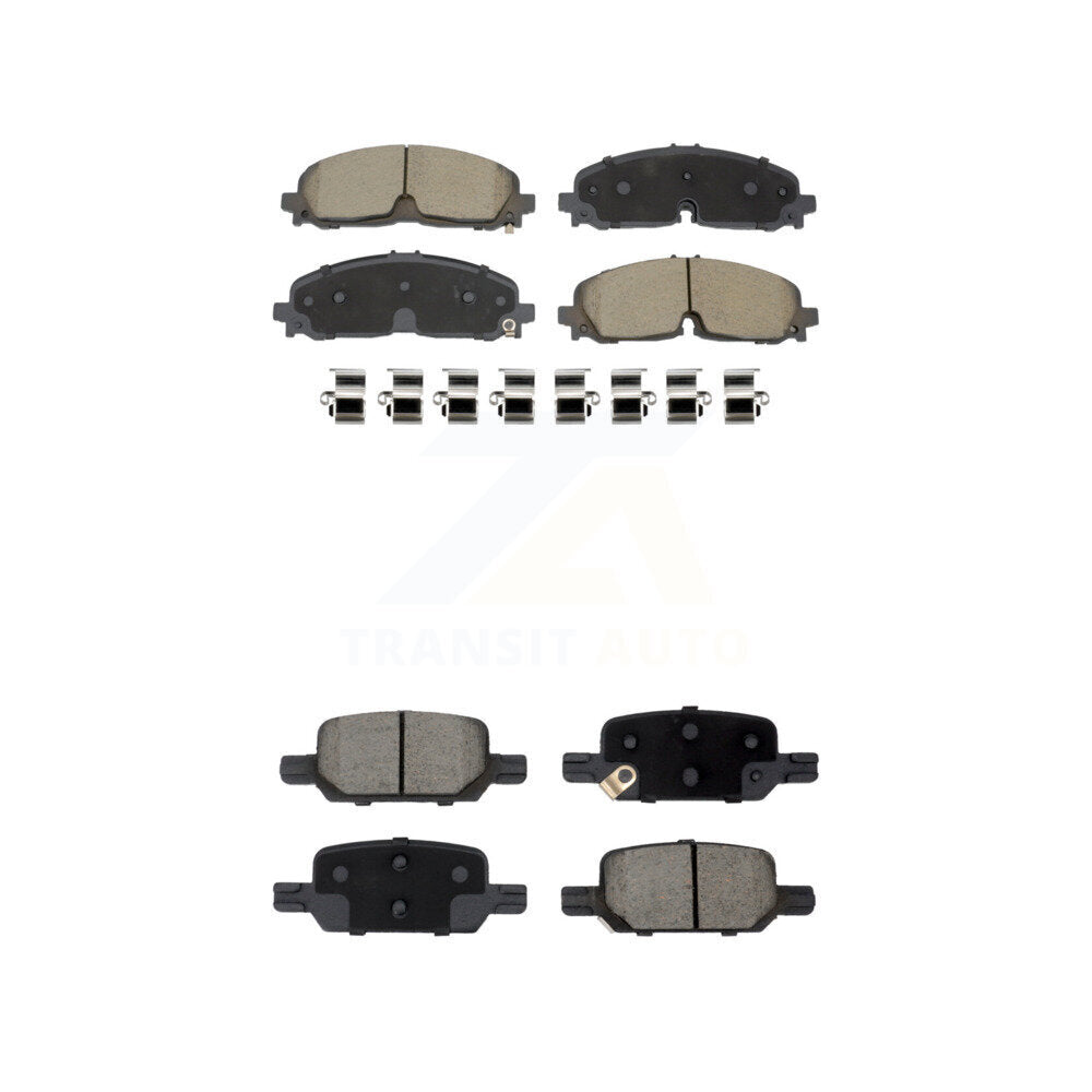 Kit de plaquettes de frein avant et arrière en céramique, pour Chevrolet Colorado GMC Canyon 2021 – 2022