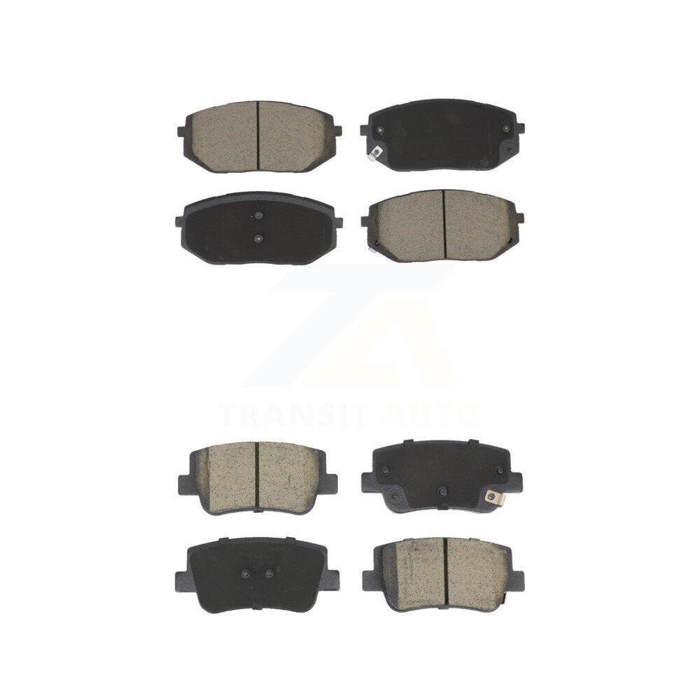 Kit de plaquettes de frein en céramique avant et arrière, pour Hyundai Sonata Kia K5 KCX-100615