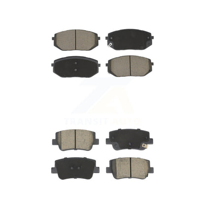 Kit de plaquettes de frein en céramique avant et arrière, pour Hyundai Sonata Kia K5 KCX-100615