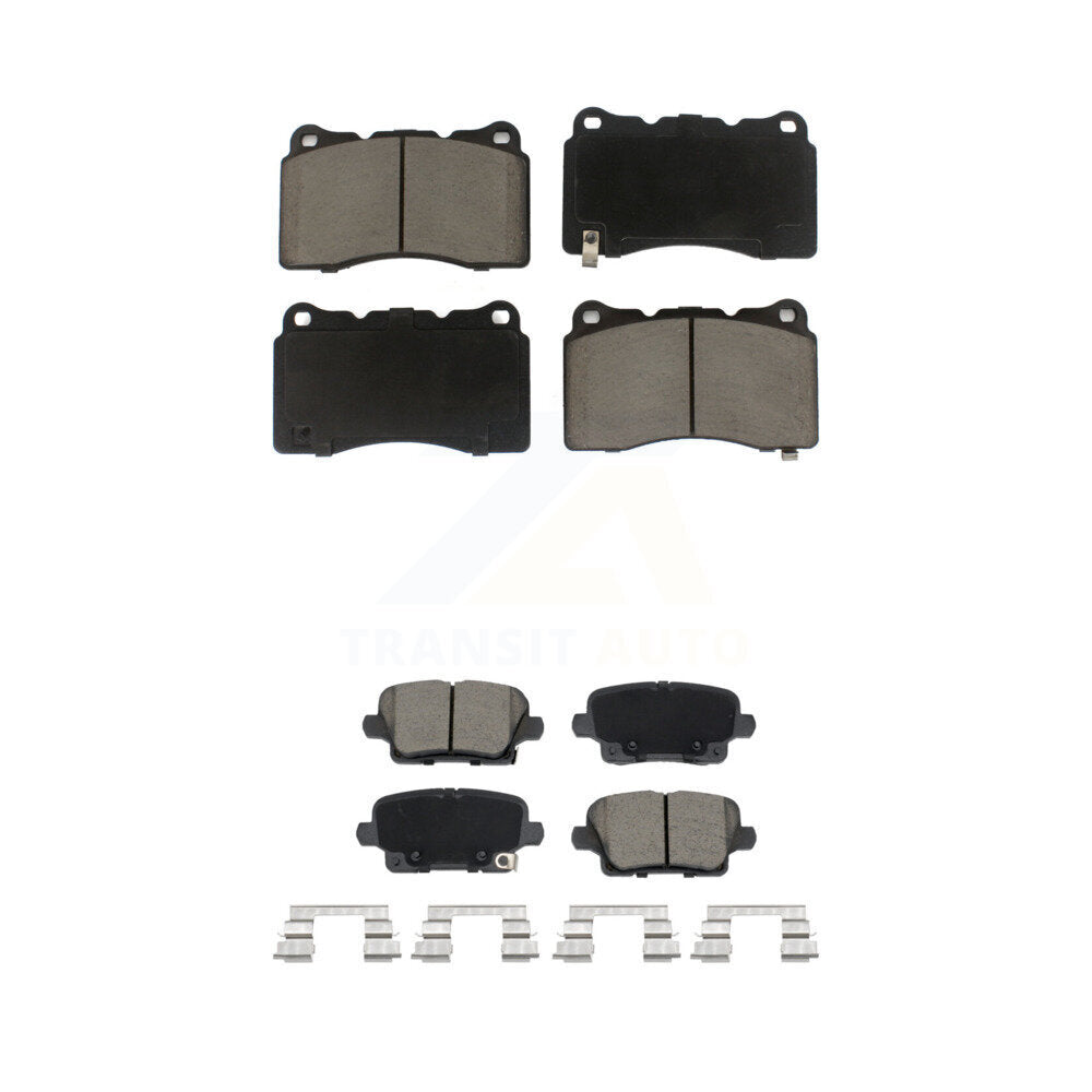 Kit de plaquettes de frein en céramique avant et arrière, pour Buick Regal Sportback KCX-100617