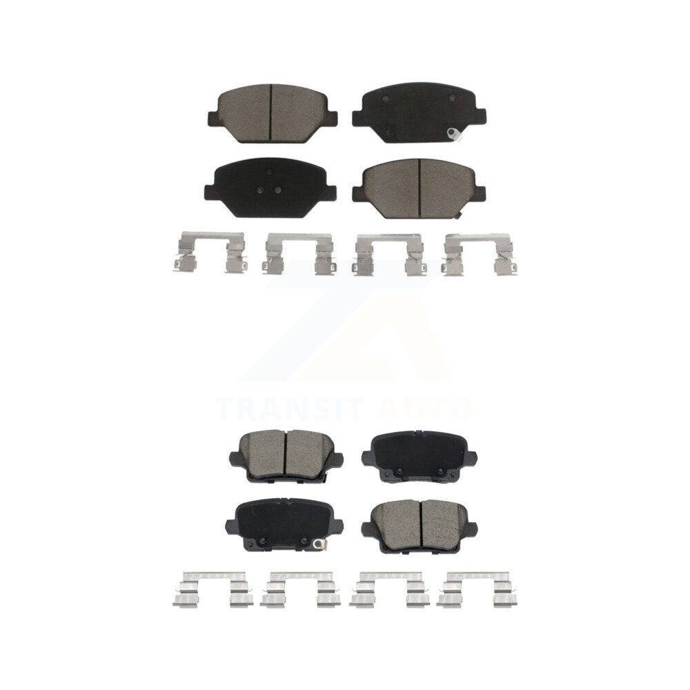 Kit de plaquettes de frein en céramique avant et arrière, pour Cadillac XT4 Buick Regal Sportback