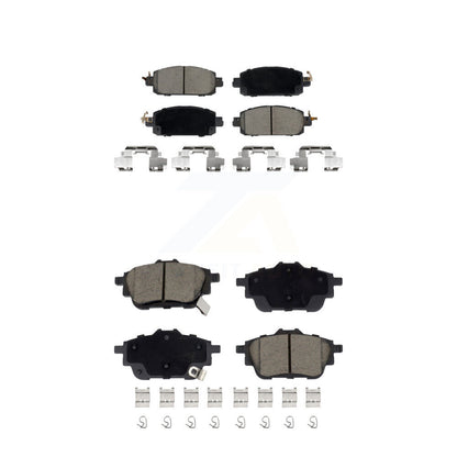 Kit de plaquettes de frein en céramique avant et arrière, pour freins arrière à disque Nissan Sentra 2020 – 2023