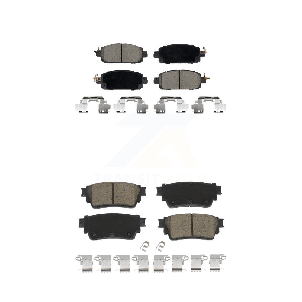 Kit de plaquettes de frein en céramique avant et arrière, pour freins arrière à disque Nissan kick 2021 – 2023