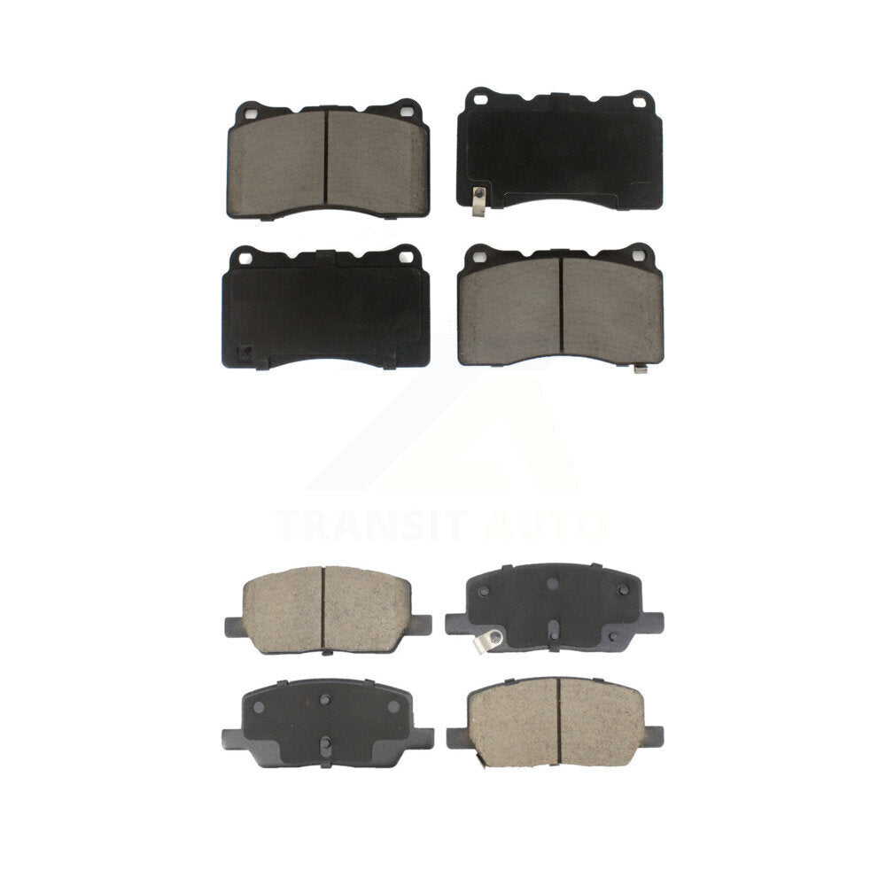 Kit de plaquettes de frein en céramique avant et arrière pour Tesla X S avec étrier à piston unique