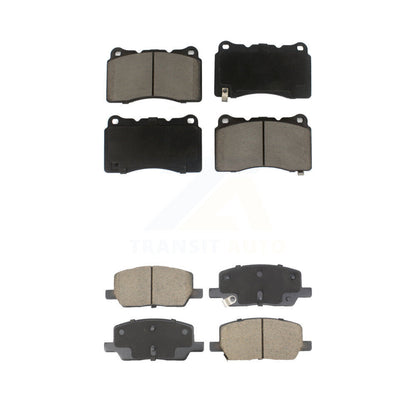 Kit de plaquettes de frein en céramique avant et arrière pour Tesla X S avec étrier à piston unique