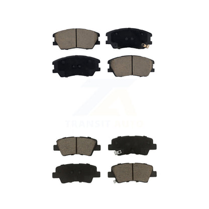Kit de plaquettes de frein en céramique avant et arrière, pour Kia Soul EV KCX-100625