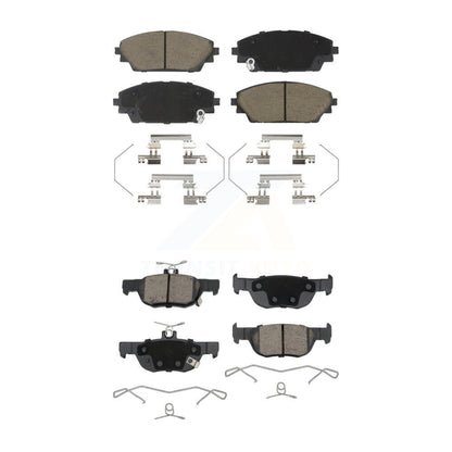 Kit de plaquettes de frein en céramique avant et arrière pour Mazda CX-30 2020 – 2023 KCX-100626