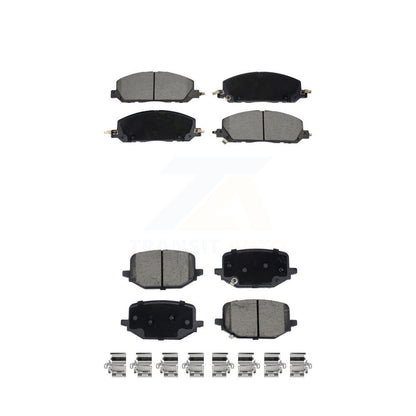 Kit de plaquettes de frein en céramique avant et arrière, pour Lincoln Aviator Ford Police Interceptor