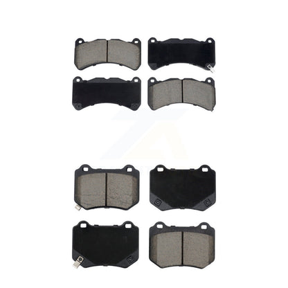 Kit de plaquettes de frein avant et arrière en céramique pour Subaru WRX STI 2018 – 2021 KCX-100629