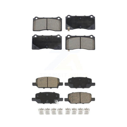 Kit de plaquettes de frein en céramique avant et arrière pour Tesla 3 17-23 avec étriers peints en gris