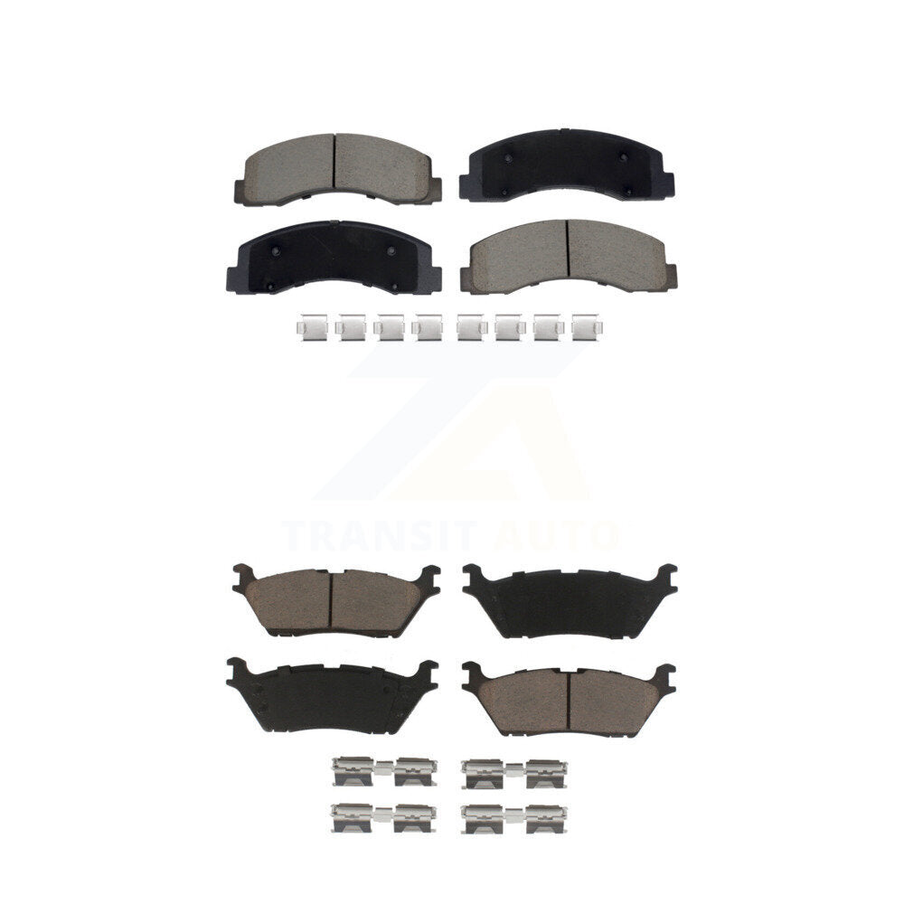 Kit de plaquettes de frein en céramique avant et arrière, pour Ford F-150 Expedition Lincoln Navigator
