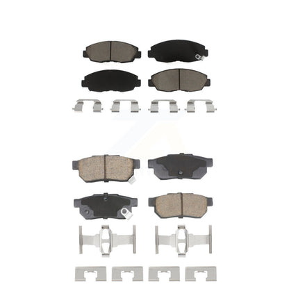 Kit de plaquettes de frein en céramique avant et arrière, pour Honda Civic Acura EL KCX-100645