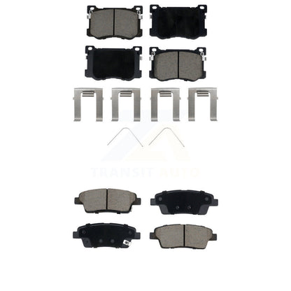 Kit de plaquettes de frein en céramique avant et arrière, pour Genesis G80 2018-2020 3,8l 5,0l KCX-10066