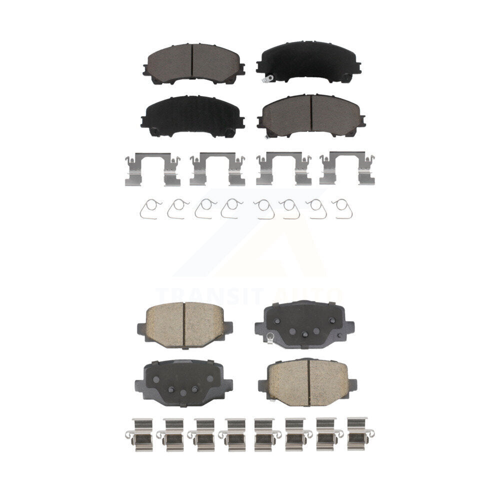 Kit de plaquettes de frein en céramique avant et arrière, pour INFINITI QX50 QX55 KCX-100662