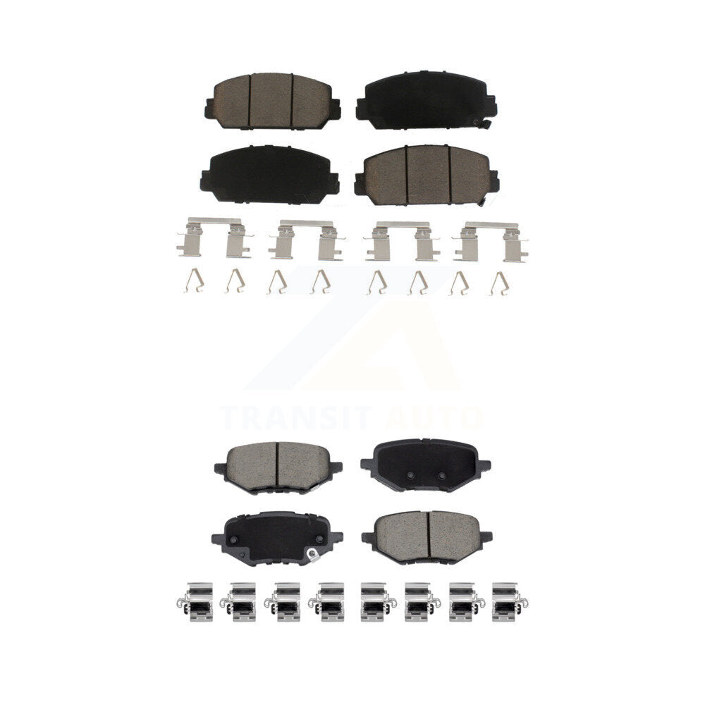 Kit de plaquettes de frein en céramique avant et arrière, pour Honda HR-V Clarity KCX-100668