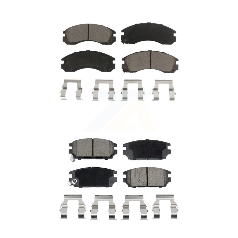 Kit de plaquettes de frein en céramique avant et arrière, pour Eagle Talon Mitsubishi Eclipse Diamante