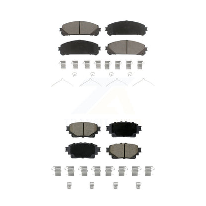 Kit de plaquettes de frein en céramique avant et arrière, pour Toyota Highlander Sienna Lexus RAV4 Prime