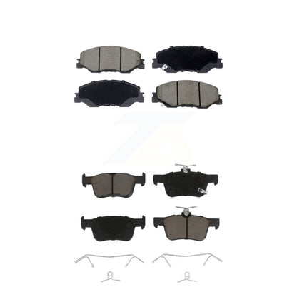 Kit de plaquettes de frein en céramique avant et arrière, pour Honda Civic KCX-100706