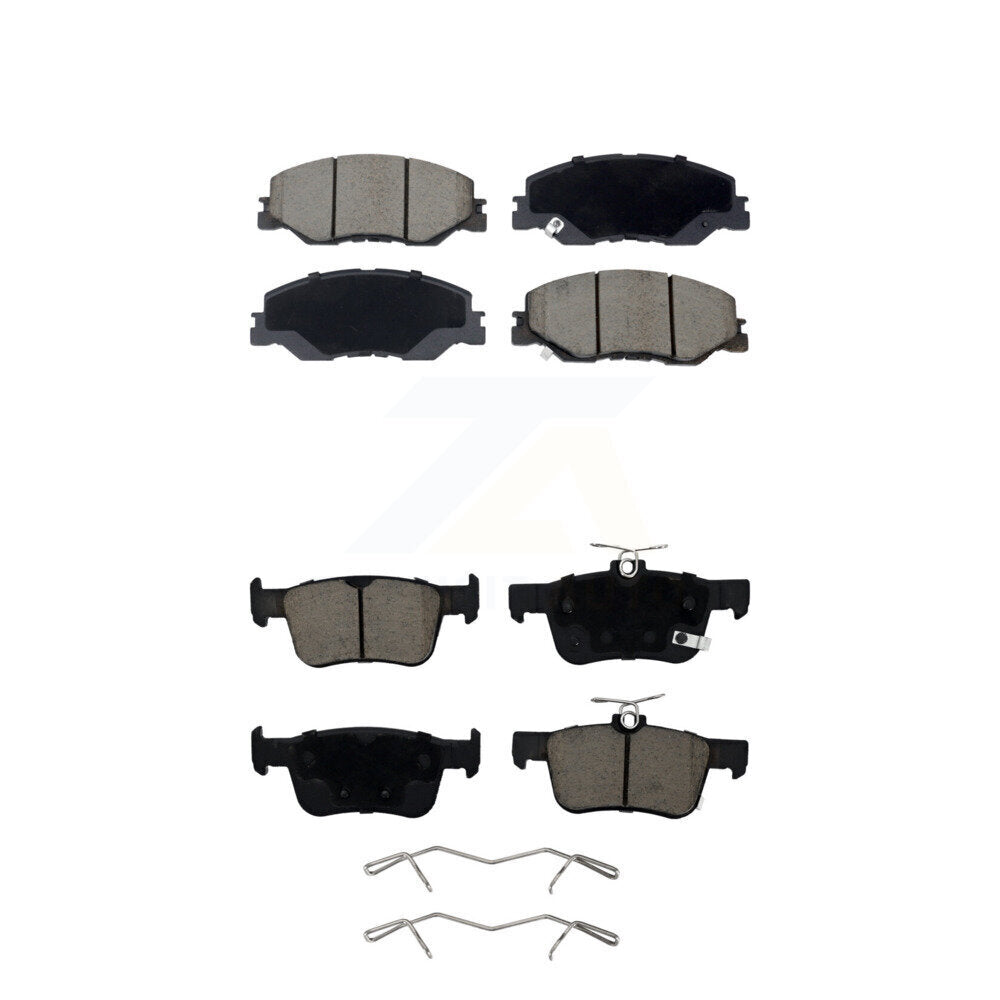 Kit de plaquettes de frein avant et arrière en céramique pour Honda Insight 2019 – 2022 KCX-100707
