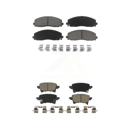 Kit de plaquettes de frein en céramique avant et arrière, pour Jeep Wrangler Gladiator KCX-100708