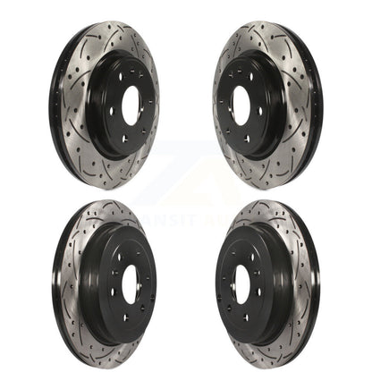 Kit de rotors de frein à fente avant et arrière, pour GMC Acadia Buick autoclave Chevrolet