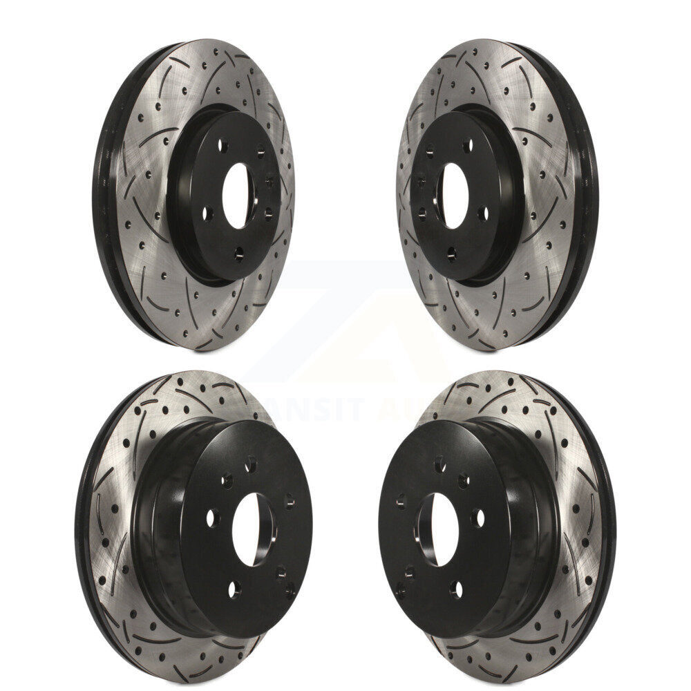 Kit de rotors de frein à disque à fente avant et arrière, pour Chevrolet Equinox GMC Terrain