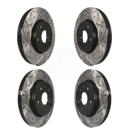 Kit de Rotor de frein à fente de forage avant et arrière, pour Chevrolet Malibu Impala Buick LaCross