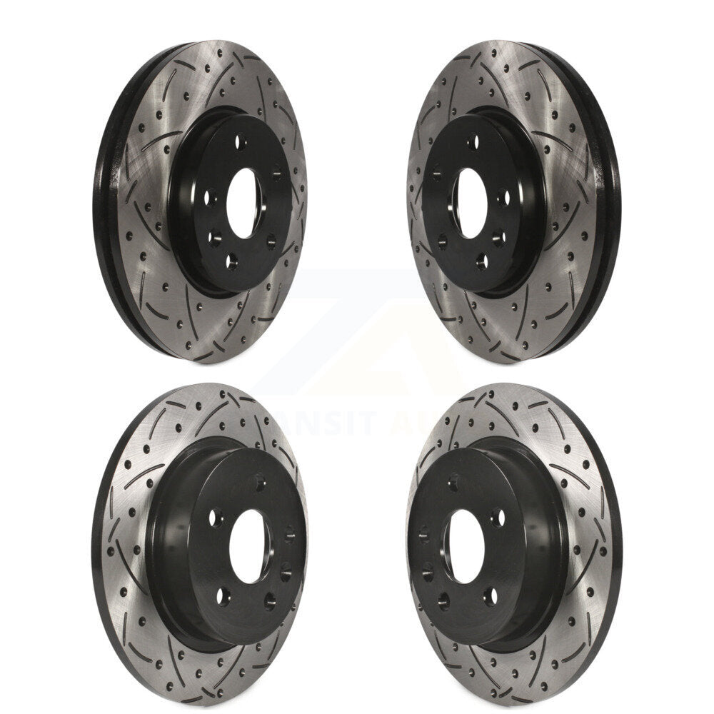 Kit de rotors de frein à disque à fente avant et arrière, pour Chevrolet Cruze Sonic Limited