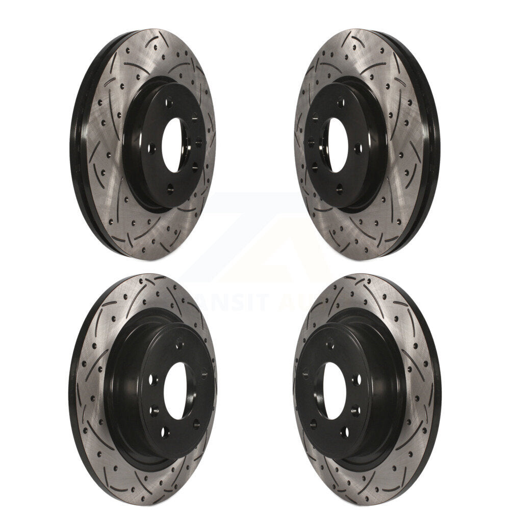 Kit de Rotor de frein à fente avant et arrière, pour Chevrolet Cruze Buick Verano Orland