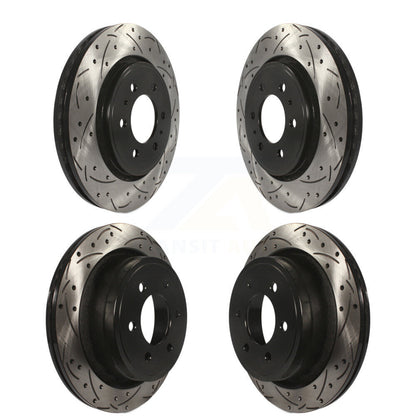 Kit de rotors de frein à disque fendus percés avant et arrière, pour Ford F-150 KD-10022