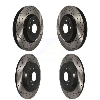 Kit de rotors de frein à fente avant et arrière, pour Ford Explorer Flex Taurus Lincoln MK
