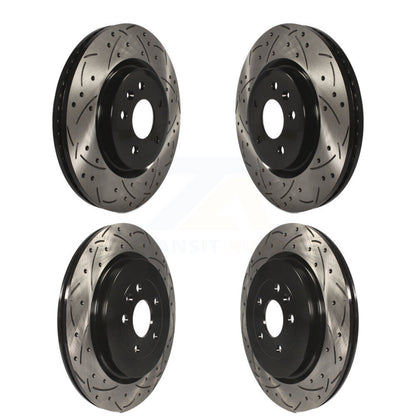 Kit de rotor de frein à fente avant et arrière pour Ford Explorer avec frein robuste