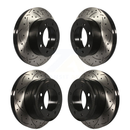 Kit de Rotor de frein à disque à fente avant et arrière, pour Ford F-250 Super Duty F-350 4W