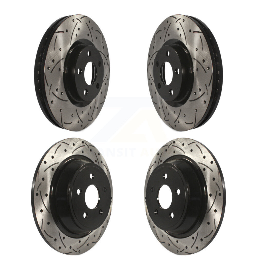 Kit de Rotor de frein à fente avant et arrière, pour Ford Edge Lincoln Continental Polic