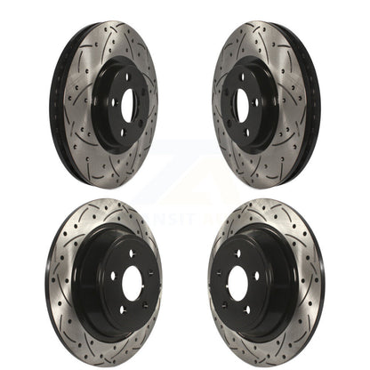 Kit de Rotor de frein à fente avant et arrière, pour Ford Edge Lincoln Continental Polic