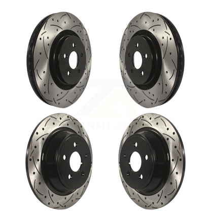 Kit de rotors de frein à fente avant et arrière, pour Ford Edge Fusion Lincoln Nautilus MK