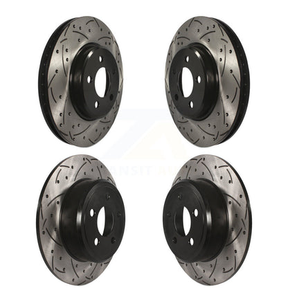 Kit de rotors de frein à fente de forage avant et arrière, pour Dodge Charger Chrysler 300 Challenge