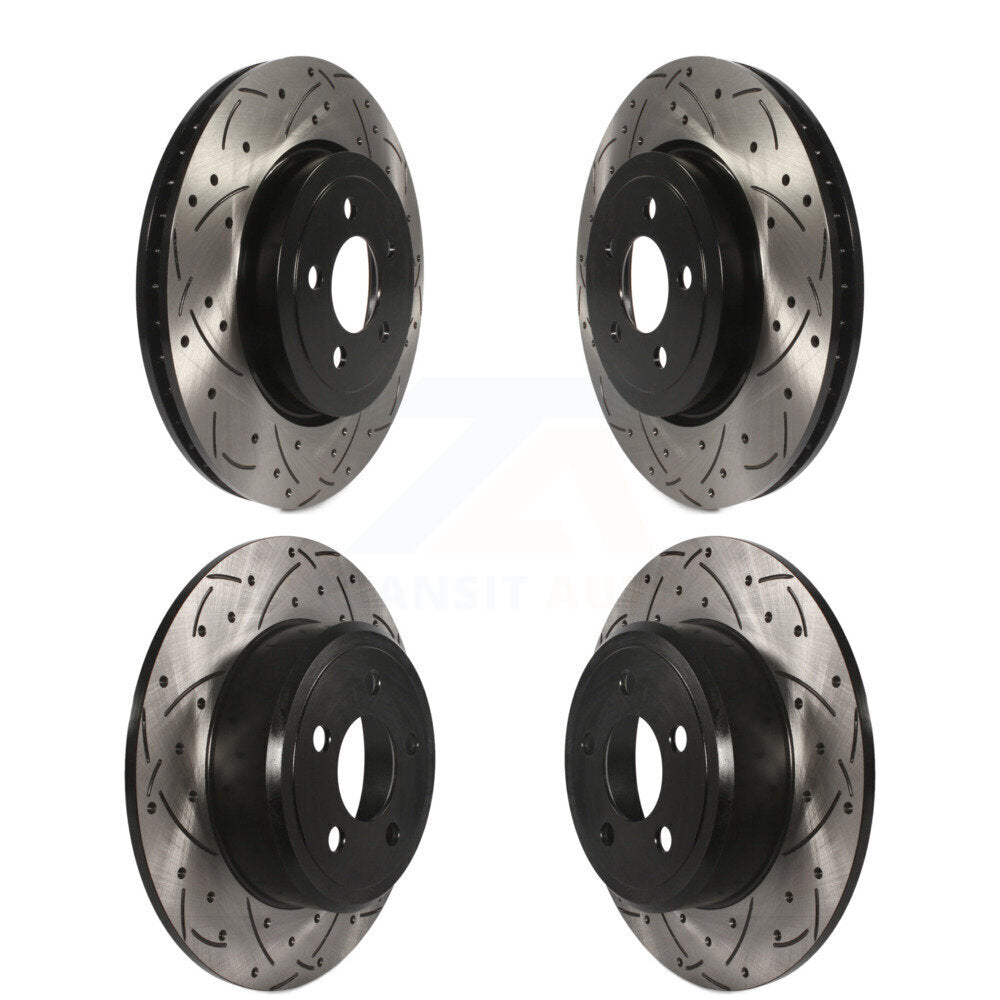 Kit de Rotor de frein à disque, fente de perçage avant et arrière, pour Chrysler 300 Dodge Charge