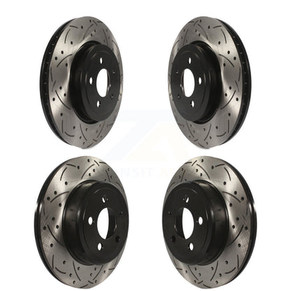 Kit de rotors de frein à fente de forage avant et arrière, pour Dodge Charger Chrysler 300 Challenge