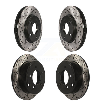 Kit de Rotor de frein à disque à fente avant et arrière, pour Mitsubishi Lancer Dodge Calibe